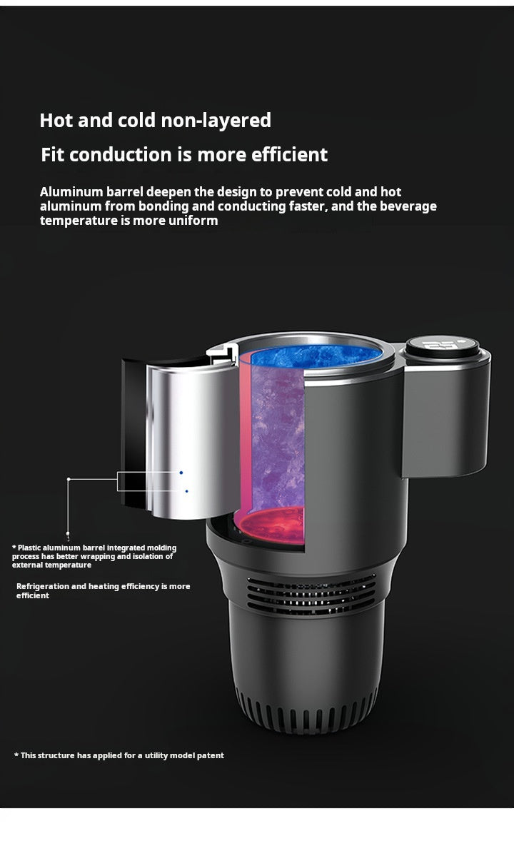 SmartTemp™ - 2-in-1 Car Cup Warmer & Cooler (LED Display)